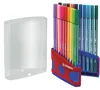STABILO Penna 68 20 coloriParade rosso/blu con linguetta di Anteprima dell’immagine prodotto 1