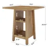 Table de bar Tribesigns avec rangement, hauteur 90 cm, Voir les images du produit 2