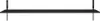 A black soundbar with two small black stands attached to the top, viewed from a top-down perspective against a white background. Produktbild-Vorschau