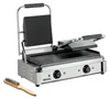 BARTSCHER Doppel-Kontaktgrill Grillplatten oben gerillt, Produktbild-Vorschau 3