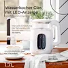 ADLER AD 1305 electric kettle white/silver Produktbild-Vorschau 8