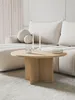Selsey Ovo - Couchtisch rund 76x76 cm Holzoptik Eiche Produktbild-Vorschau 2