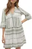 Dámské šaty Vero Moda Dicthe 3/4 Woven Náhled obrázku produktu 10