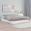 vidaXL Postel z masivu bílá 140x200 cm Náhled obrázku produktu 2