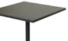 Adam table de café de jardin 60x60 cm pliante noire. Voir les images du produit 3
