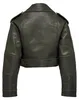 Onlella Imitatieleer Washed Biker Jas (OTW) Productafbeelding-voorbeeld 3