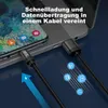 Cavo di Ricarica e Dati USB per iPhone 5 6 7 8 X XR 11 12 Anteprima dell’immagine prodotto 4