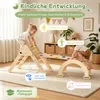 UISEBRT 7-in-1 Montessori Klettergerüst Indoor, Holz Produktbild-Vorschau 8