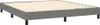 vidaXL Boxspringbettgestell Dunkelgrau 180x200 cm Stoff Produktbild-Vorschau 3