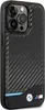 BMW Leather Carbon Blue Line - pouzdro pro iPhone 13 Pro Náhled obrázku produktu 4