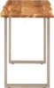 vidaXL Esstisch 110x50x76 cm Massivholz Akazie Produktbild-Vorschau 4