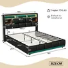 UnboxG Polsterbett 160x200cm mit USB Ladefunktion, Produktbild-Vorschau 7