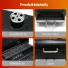 Sunjas Holzkohlegrill Portable, Tischgrill Campinggrill mit Produktbild-Vorschau 4