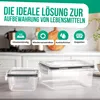 Avalo Frischhaltedosen mit Deckel - Behälter für die Produktbild-Vorschau 2