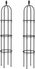 Garten Rankhilfe 2er Set 174 cm Obelisk Rankhilfe aus Stahl Produktbild-Vorschau 1