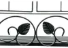 DanDiBo Wandblumenhalter Fenster Schwarz Metall Wand Produktbild-Vorschau 4