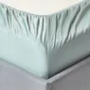 HOMESCAPES Lenzuolo con angoli in raso 180 x 200 cm – Anteprima dell’immagine prodotto 2