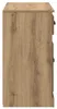 vidaXL Vysoká skriňa Artisan – dub 70 x 35,5 x 67,5 cm Náhľad obrázku produktu 7