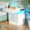 Nachttisch Nachtschrank mit LED-Beleuchtung mit 2 Produktbild-Vorschau 1