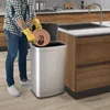 Automatický odpadkový koš s víkem, 50l senzorový odpadkový Náhled obrázku produktu 1