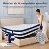 Matelas 160x200, hauteur 26 cm, avec topper intégré, Voir les images du produit 6