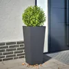 vidaXL Pflanzkübel Anthrazit 35x35x75 cm Stahl Produktbild-Vorschau 2