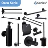 Sanics Orca WC-Rollenhalter Schwarz Inklusive Montageset - Produktbild-Vorschau 11