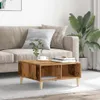 vidaXL Couchtisch Altholz-Optik 60x60x30 cm Holzwerkstoff Produktbild-Vorschau 3