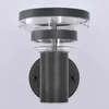 A close-up studio shot of a modern outdoor wall light. Produktbild-Vorschau