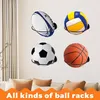 Ball Aufbewahrung, 4 Stück Ballhalterung Wand, Ballständer Produktbild-Vorschau 3