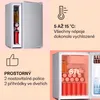 Klarstein Mini lednice, skleněné dveře, nastavitelné Náhled obrázku produktu 4