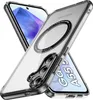 Magnetické průhledné pouzdro pro Samsung Galaxy A55, Náhled obrázku produktu 1