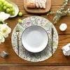 Mode Blumen Schmetterling Frühling 4er Set Platzsets, 37cm Produktbild-Vorschau 2