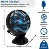 Starlyf® Fast Fan - 2er Set, Akku Ventilator, USB, Produktbild-Vorschau 7