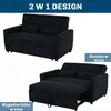 Sofa rozkładana HOMCOM, sofa 2-osobowa z funkcją spania, Podgląd zdjęcia produktu 7