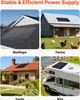 SucceBuy Bifaziales Solarpanel 2 Stk. 400W, 16BB N-Typ Produktbild-Vorschau 6