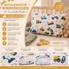 Textom Kinderkissen 40x60 cm antiallergisch verstellbar mit Produktbild-Vorschau 2