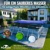 Planenfux® Poolabdeckung rechteckig für 400x200 cm Pools | Produktbild-Vorschau 2