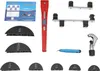 A collection of pipe bending tools and accessories laid out on a white background. Náhled obrázku produktu