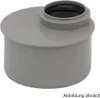 A gray plastic pipe fitting with a circular opening at the top. Anteprima dell’immagine prodotto
