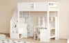 Sweiko Lit mezzanine en bois massif 90 x 200 cm, Porte de Voir les images du produit 6