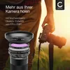 CELLONIC Gegenlichtblende kompatibel mit Ø 62mm - Bajonett Produktbild-Vorschau 7