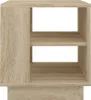 Tavolino in rovere Sonoma 40x40x43 cm materiale a base di Anteprima dell’immagine prodotto 4