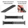Strap-it Apple Watch Stahlarmband Loop (Schwarz) - Große: Produktbild-Vorschau 4