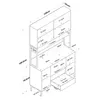 Skye Decor, JE169 - 3260, Weiß, Mehrzweckschrank, 120 x Produktbild-Vorschau 13