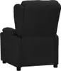 relaxační křeslo vidaXL Black Fabric Náhled obrázku produktu 2