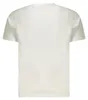 Kurzarm Herren T-Shirt in Weiß mit Rundhals und Logodruck Produktbild-Vorschau 2