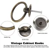 8 Stück Möbelknöpfe Vintage Möbelgriff Schrankknöpfe Produktbild-Vorschau 5