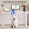 FlexiSpot Q3 Scrivania regolabile elettricamente in altezza Anteprima dell’immagine prodotto 7