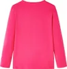 vidaXL Kinder-Langarmshirt Knallrosa 116 Produktbild-Vorschau 1